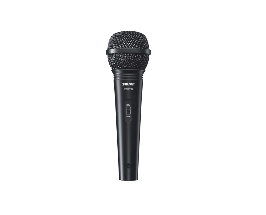 Shure SV200 mikrofons melns Karaokes mikrofons
