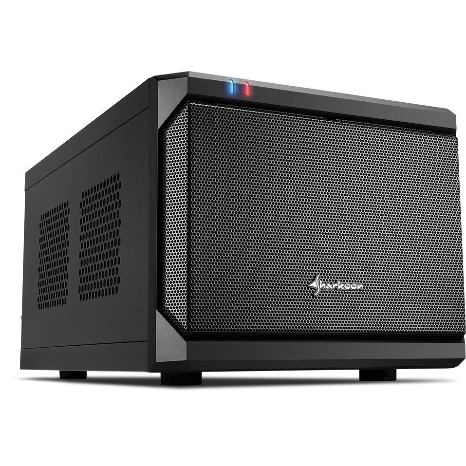 Sharkoon QB One Melns - Mini-ITX