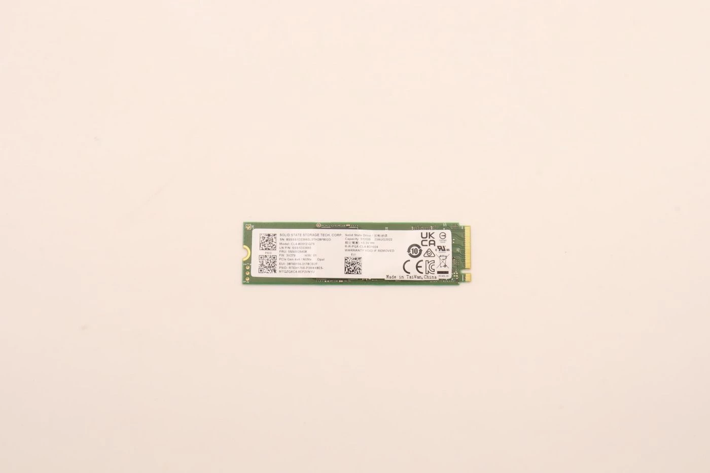 Lenovo SSD 512GB M.2 2280