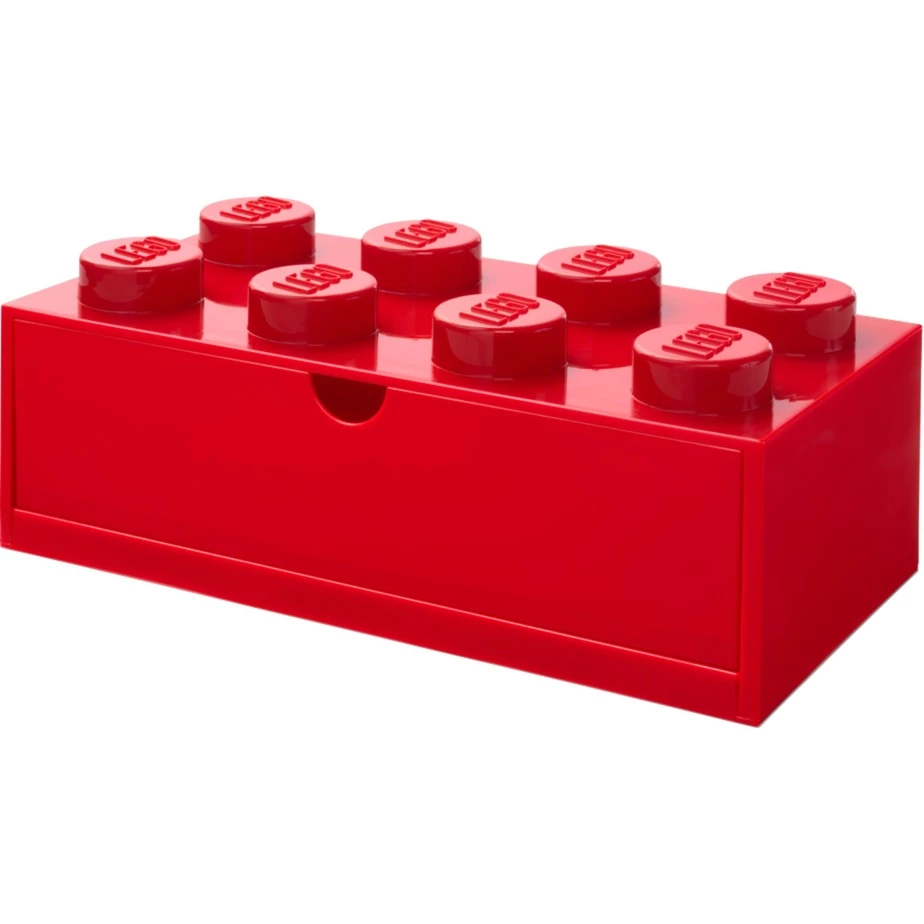 LEGO Desk Drawer 8, sarkans