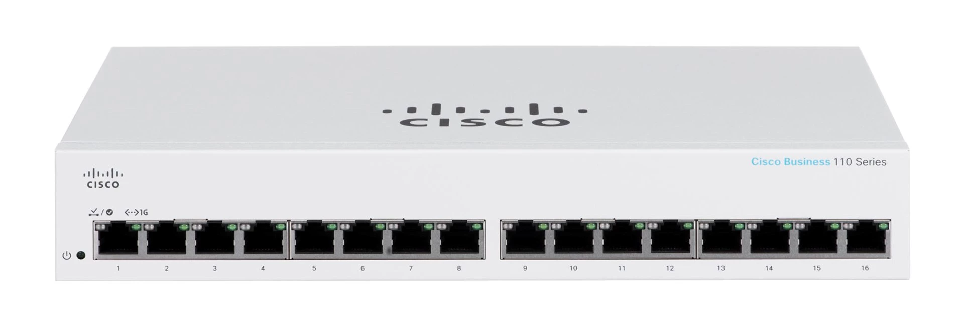 Slēdzis Cisco CBS110 Nenomāžāms L2 Gigabit