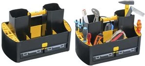 Instrumentu kaste allit Profi-Tragekasten McPlus Workman