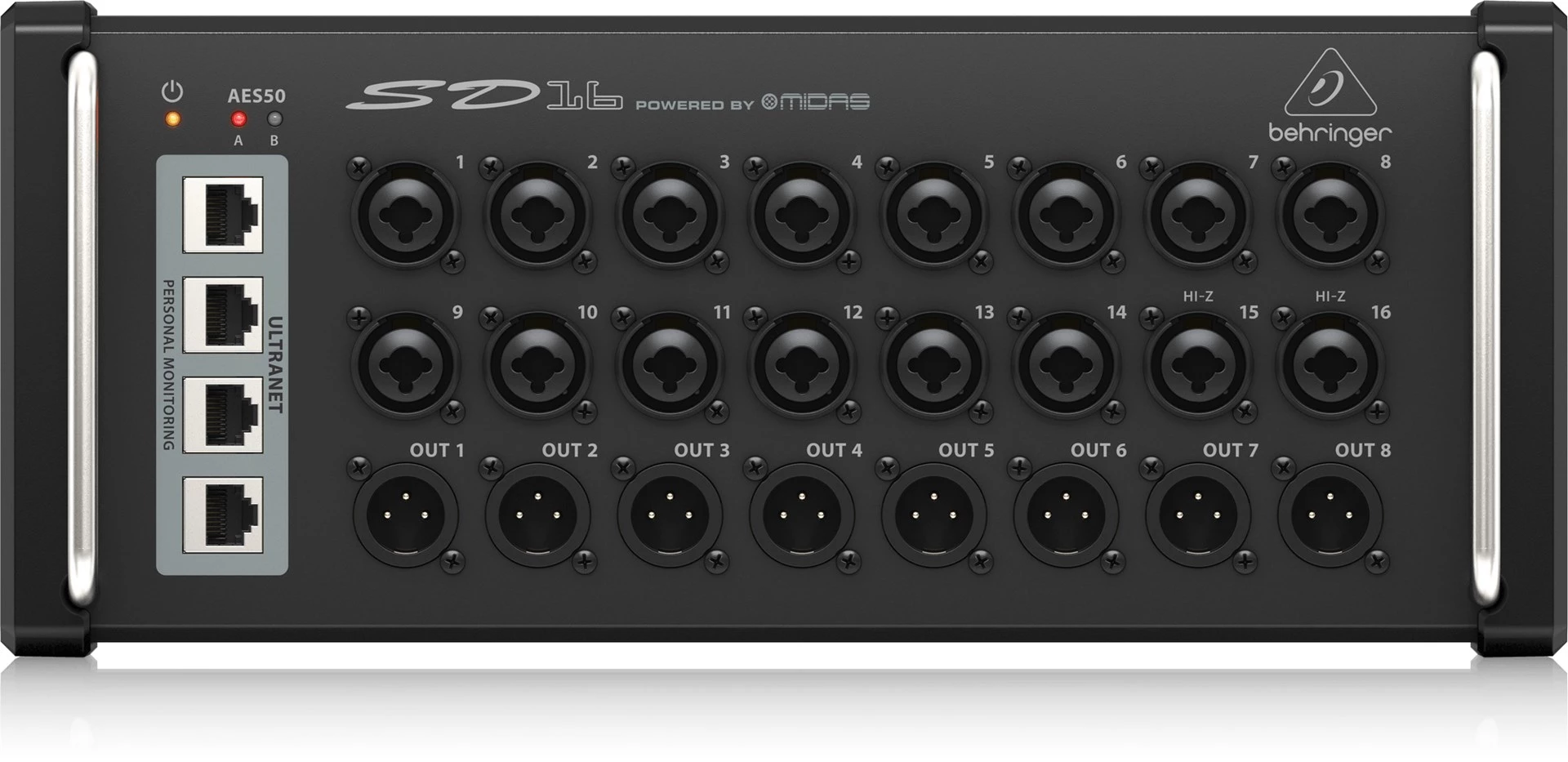 Stage Box Behringer SD16 Melnais Metāls