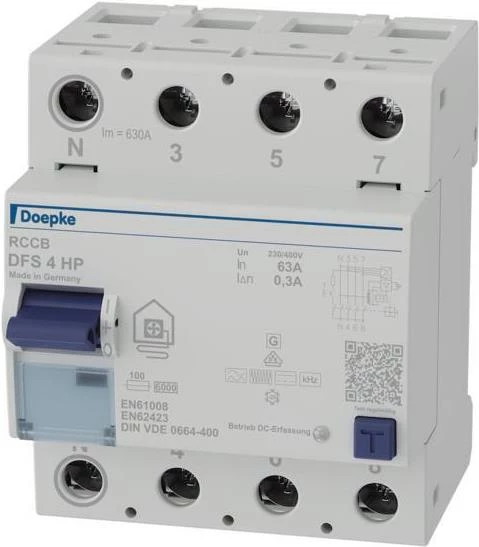 Doepke DFS4 063-4/0.30-HPFI 4p 63