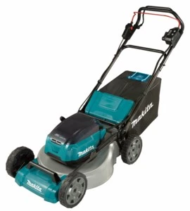 MAKITA ZĀLES PļĀVĒJS 2x18V AR PIEDZIŅU