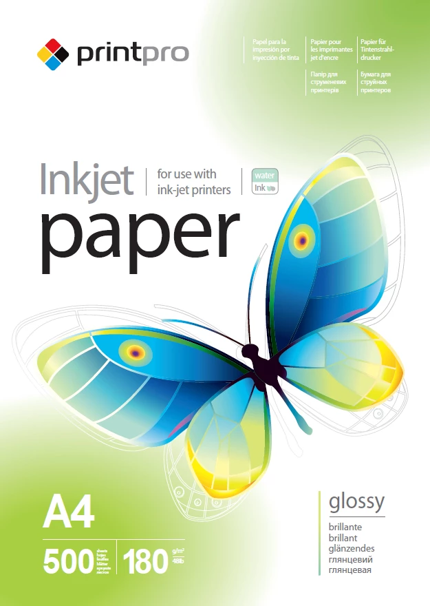 Foto papīrs ColorWay PrintPro PGE180500A4 180
