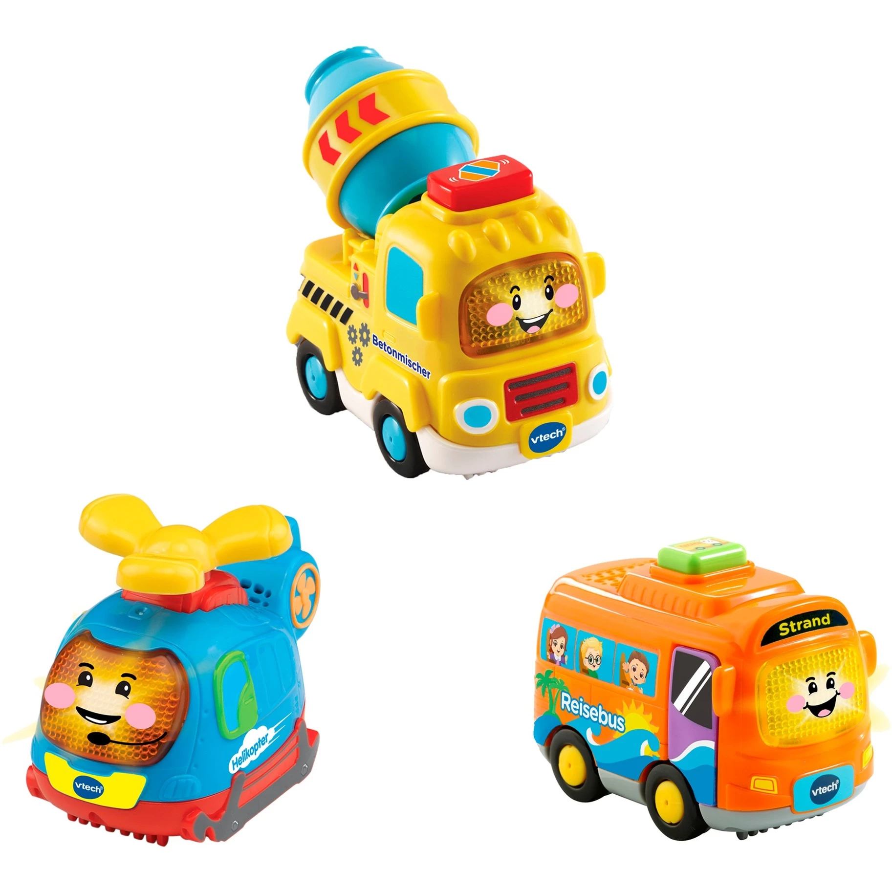 VTech Tut Tut Baby Flitzer 3-daļīgs