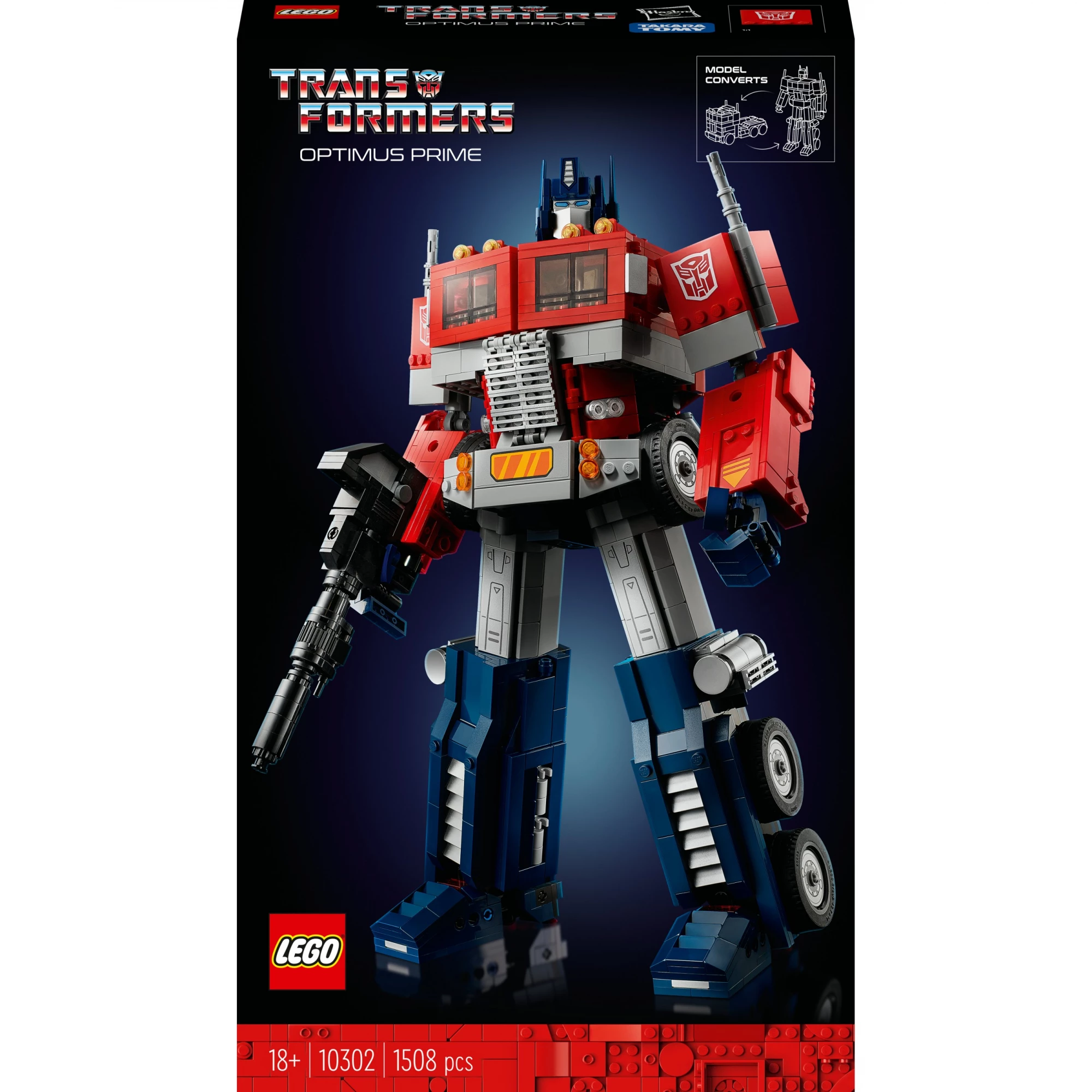 LEGO® 10302 Icons Optimus Prime, Transformers