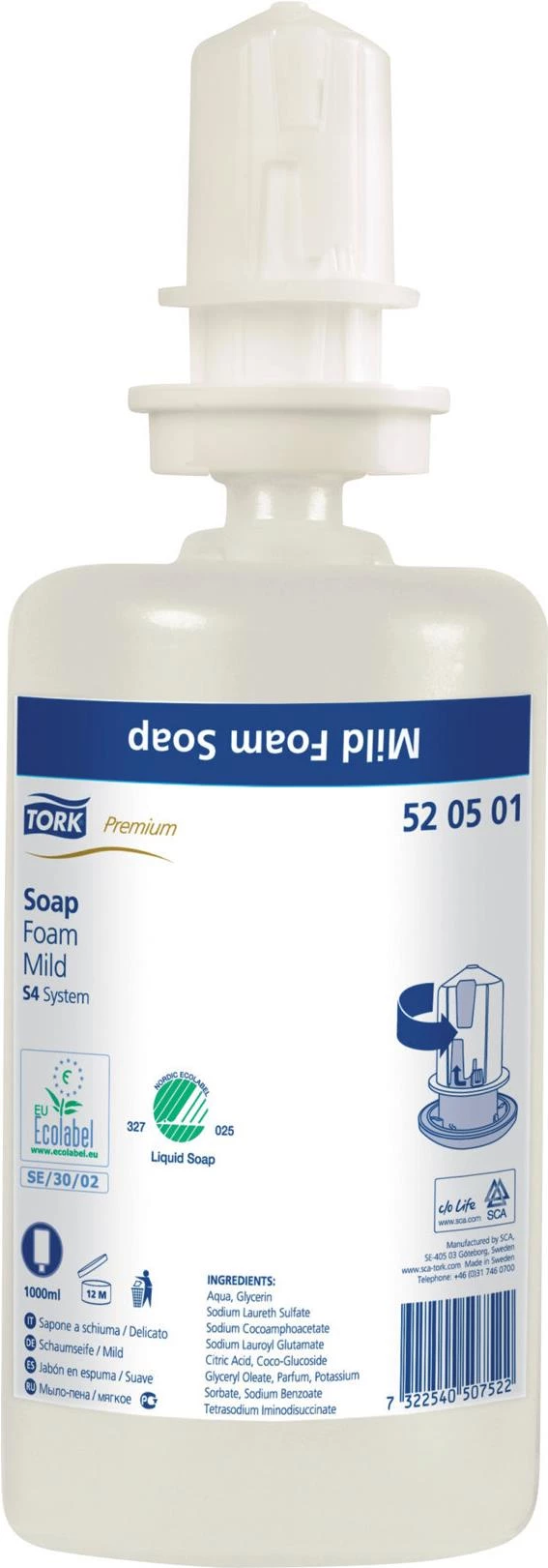 Putu ziepes Tork 520501 1000 ml