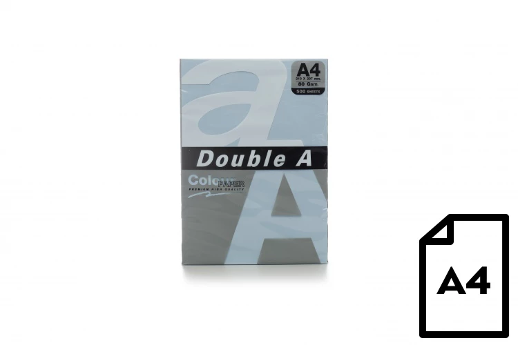 Krāsainais papīrs Double A, 80g, A4