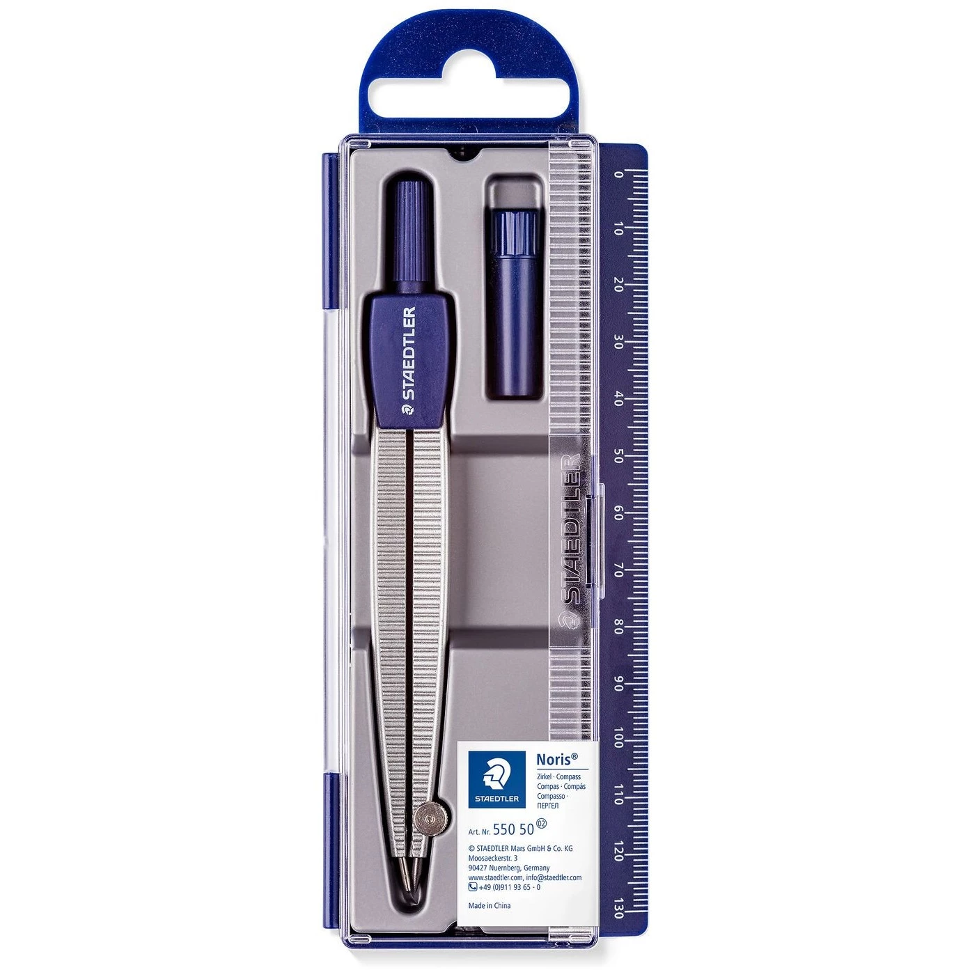 Staedtler Noris 550 zils sudrabs zīmulis