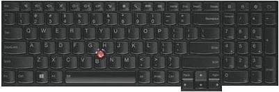 Tastatūra Lenovo ThinkPad L570 01AX662 franču