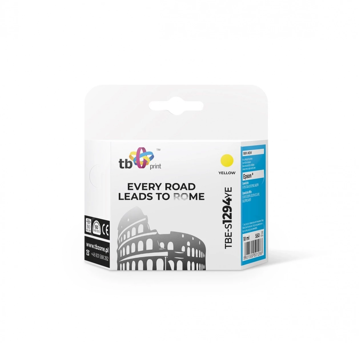 Tinte Epson SX420W dzeltenā TBE-S1294YE