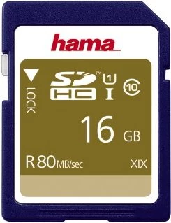 Hama 00124134 atmiņas karte 16 GB