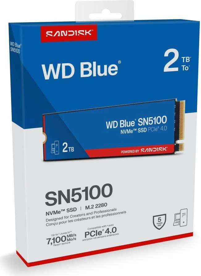 SanDisk 2TB WD BLUE SN5100 NVMe