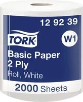 Papīra dvieļi Tork 129239, 2-kārtu, ruļļa