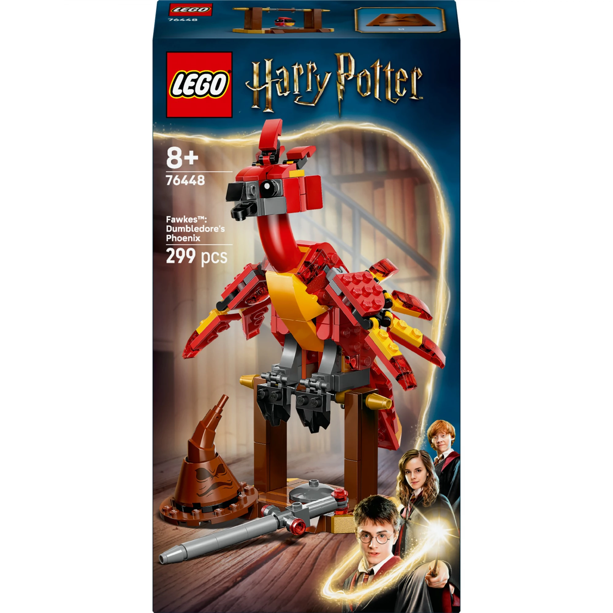 LEGO būvējams Fawkes — Dumbledora Fēnikss