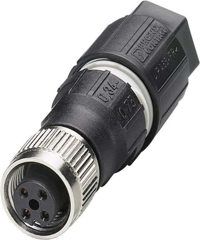 Vadu savienotājs PHOENIX-CONTACT 1641772 M12 4-pin