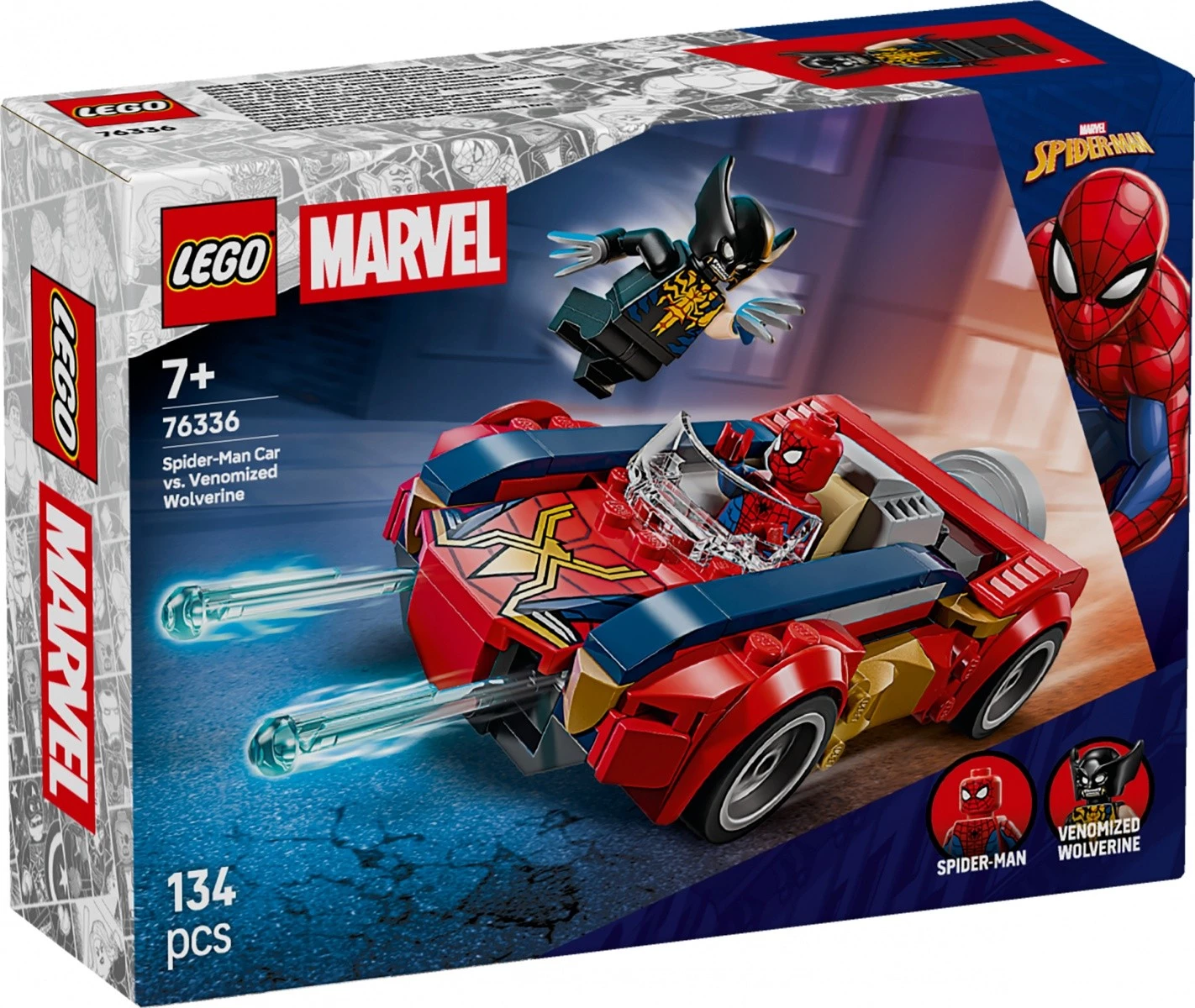 LEGO MARVEL 76336 Spider-Man mašīna pret