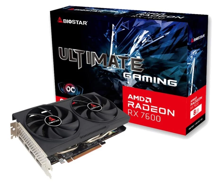 Grafikas karte BIOSTAR Radeon RX 7600