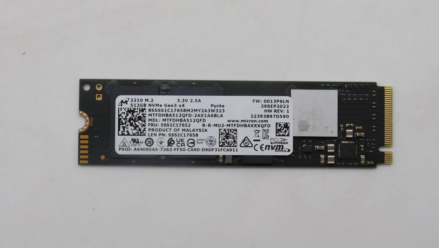 Lenovo Micron 2210 512GB M.2