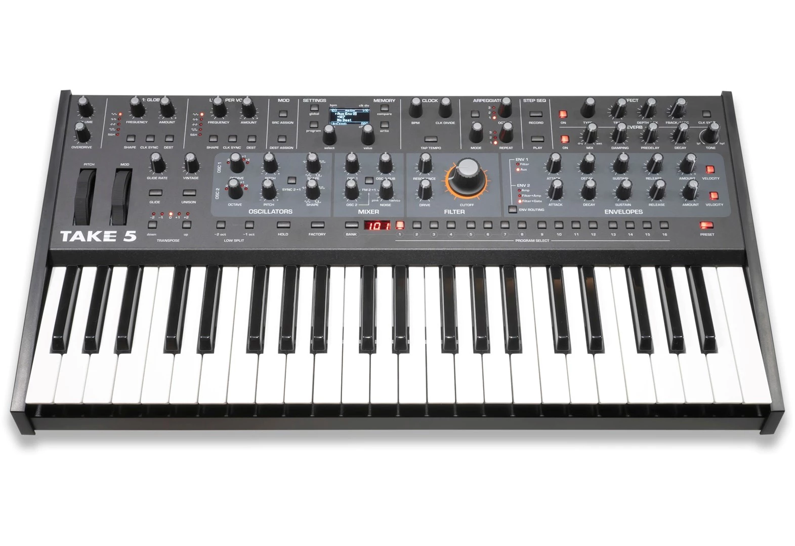 Analogais polifoniskais sintezators Sequential Take 5