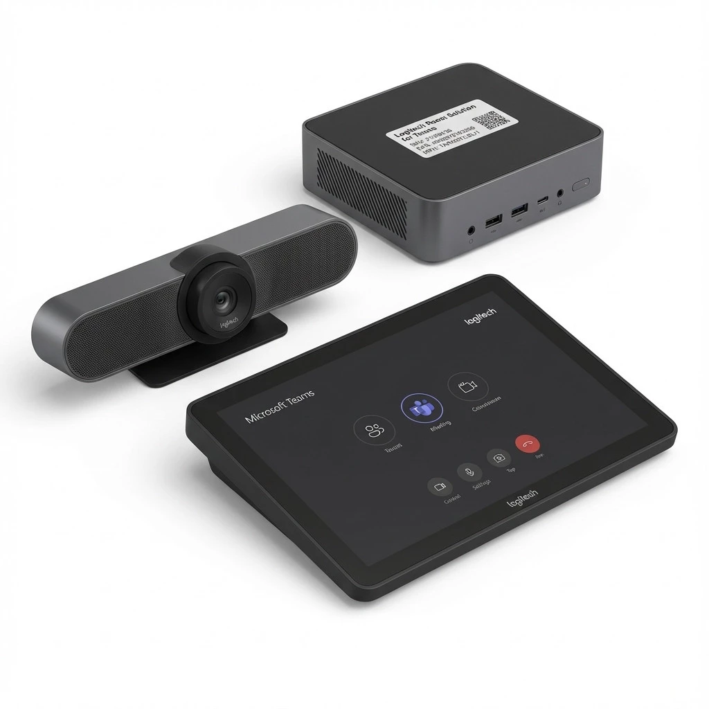 Konferences skārienkontrolleris Logitech TAPMST/LBL/1 ar skārienvadību