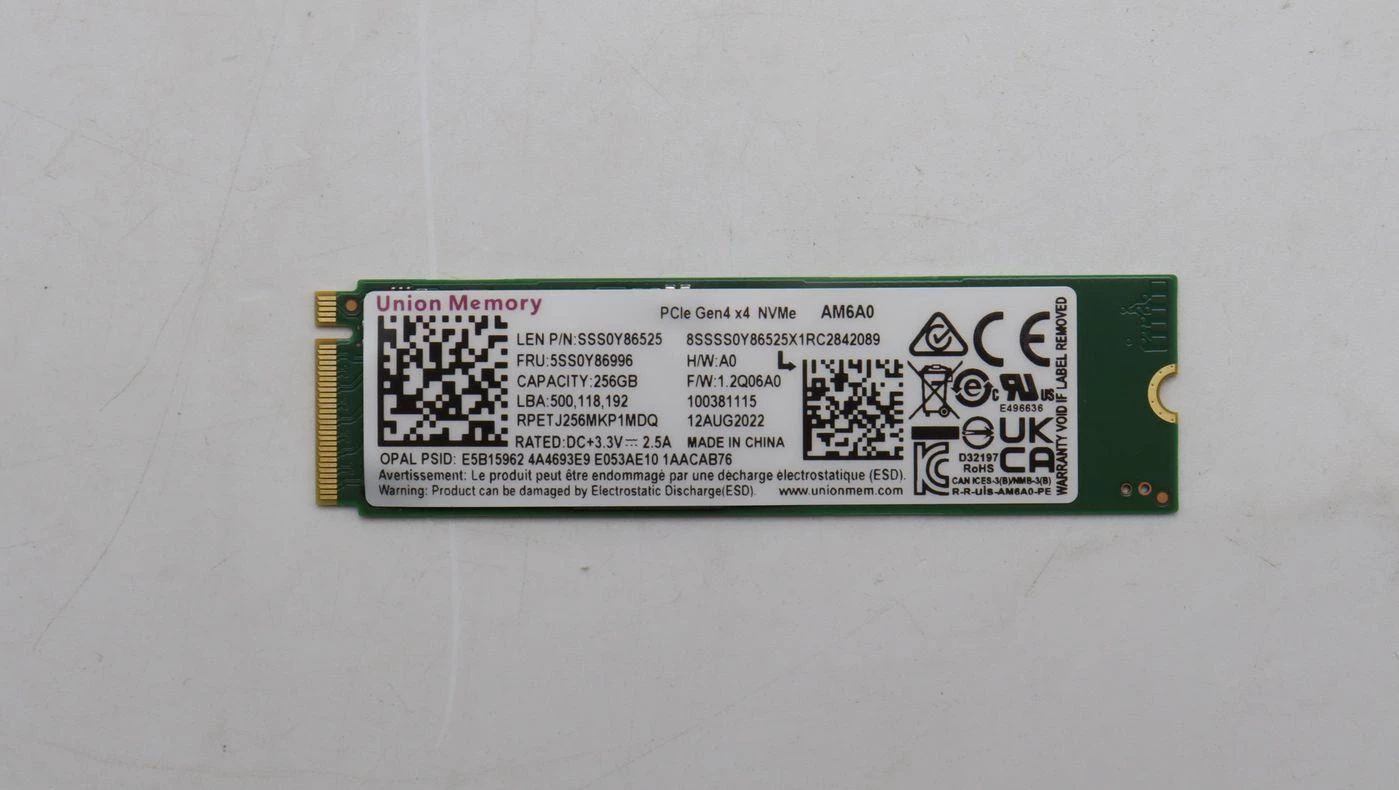 Lenovo SSD 256GB M.2 2280