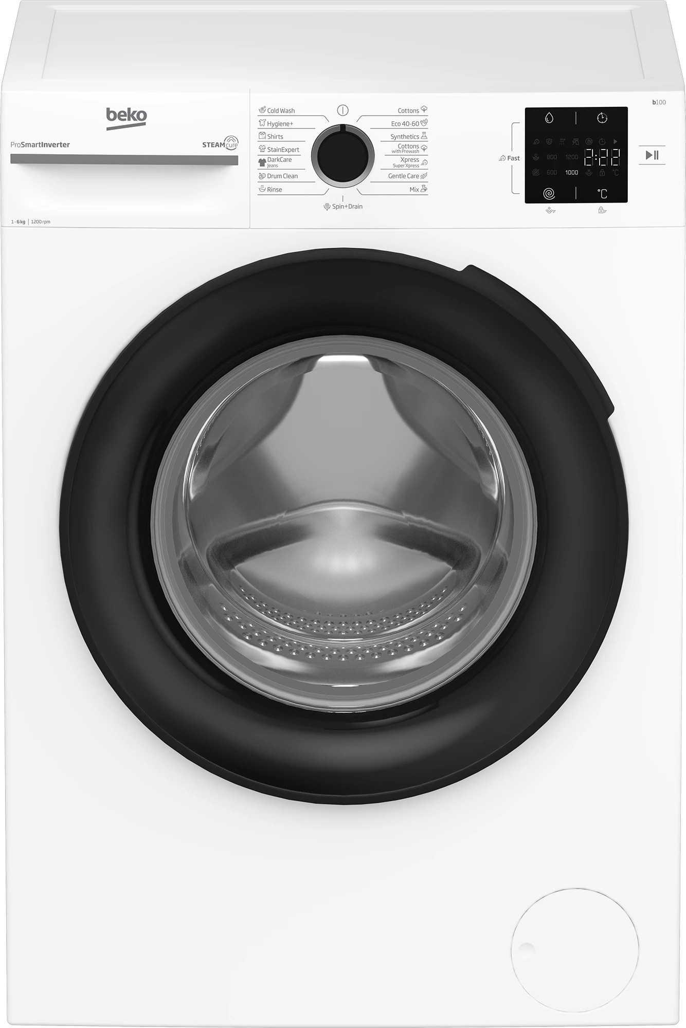 BEKO veļas mašīna BM1WFSU36233WB, 6 kg