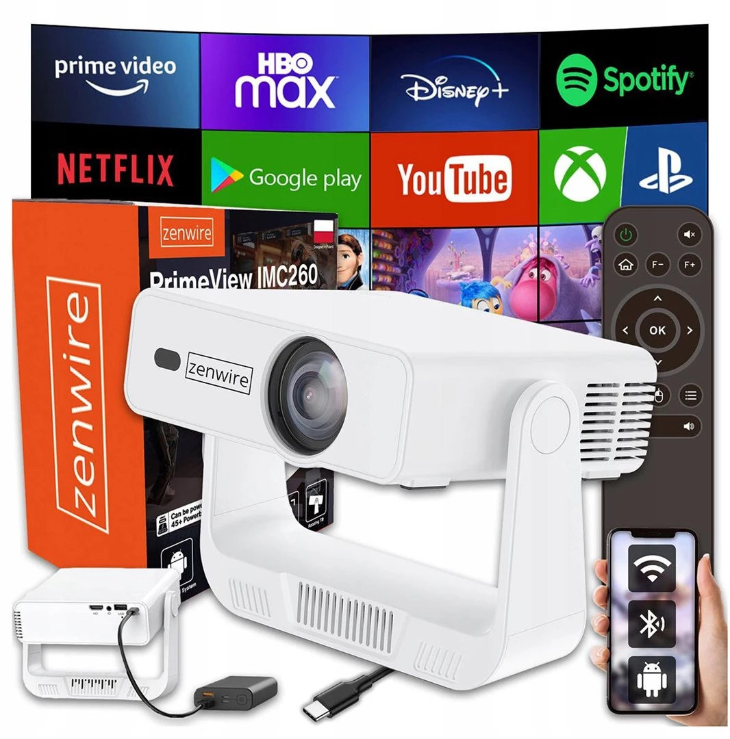 Mini projektors zenwire IMC260 — pārnēsājams