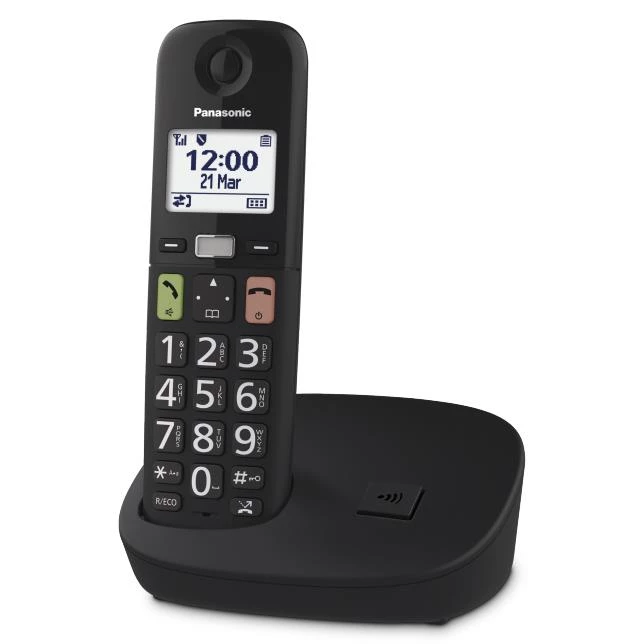 Bezvadu telefons Panasonic KX-TGU110FXB ar DECT