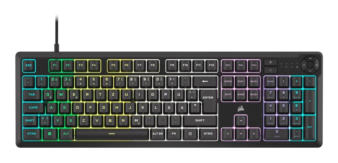 Corsair K55 CORE RGB tastatūra Gaming