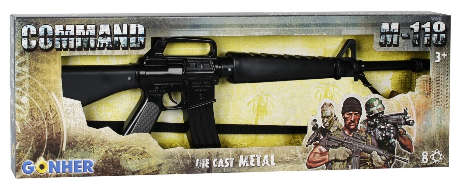 Pulio Commando šautene GONHER 118/6 Metal