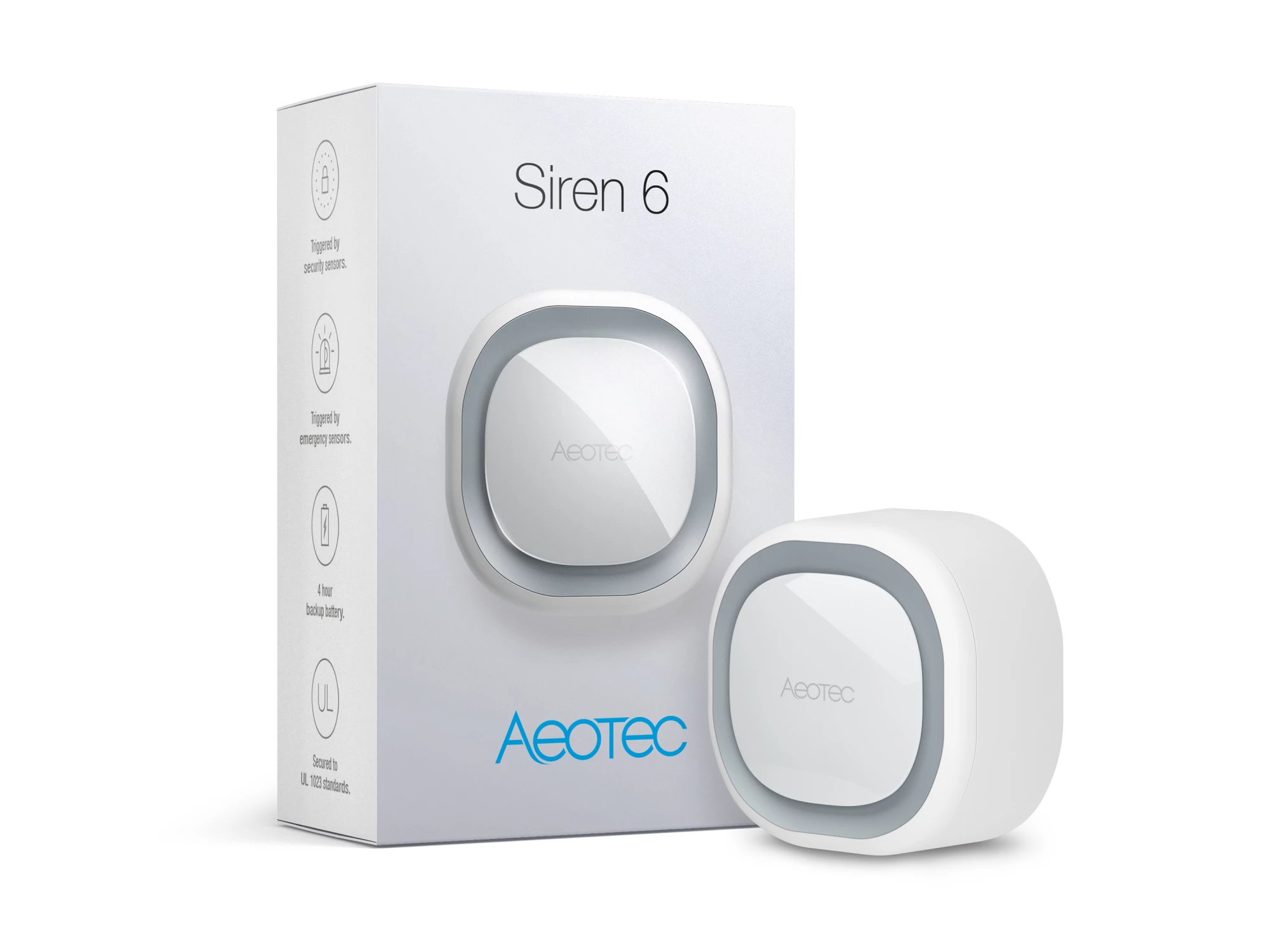 Bezvadu sirēna AEOTEC Z-Wave Siren 6