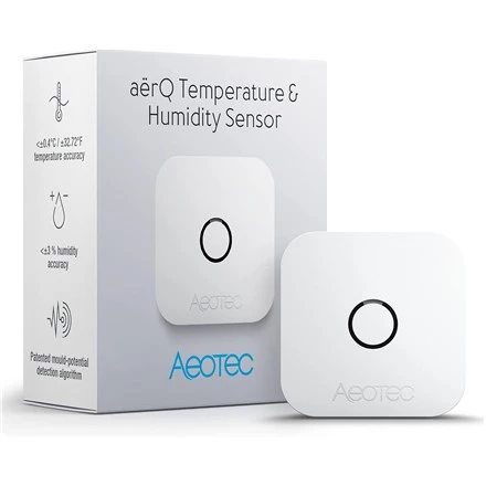 Iekštelpu temperatūras un mitruma sensors AEOTEC