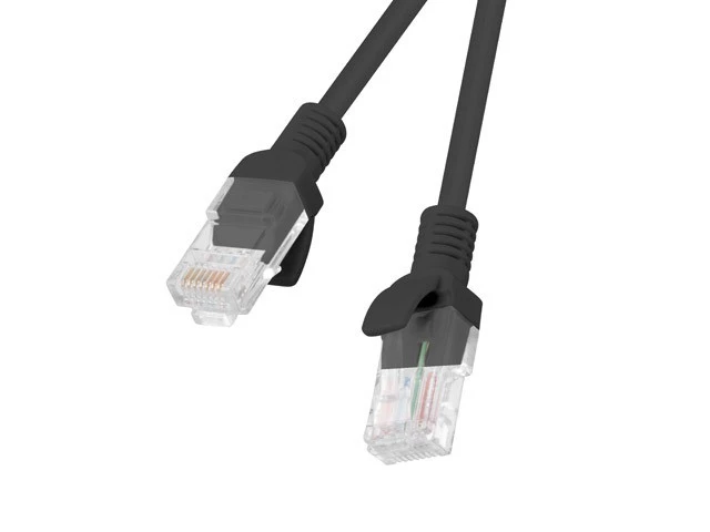 Tīkla kabelis LANBERG PCU5-20CC-0200-BK RJ-45 Cat5e