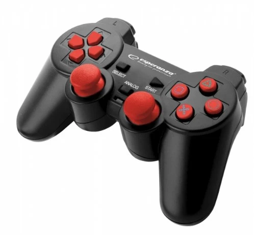 Esperanza EGG106R spēļu kontrolieris PC, PlayStation