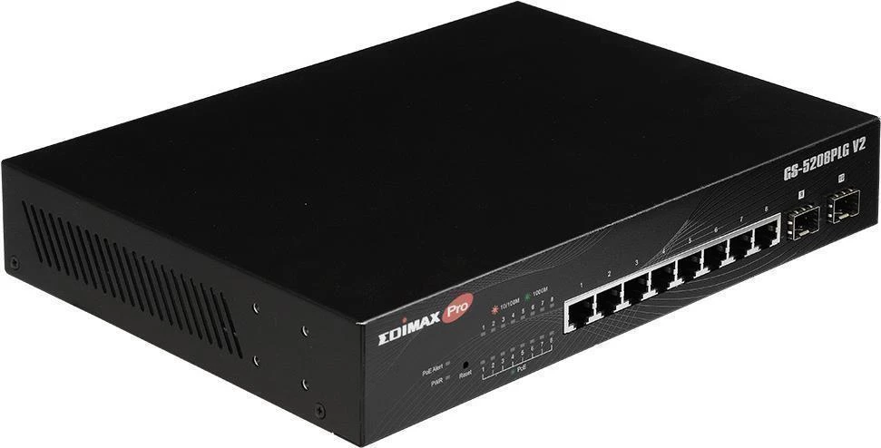Edimax Pro GS-5208PLG V2 - viedais