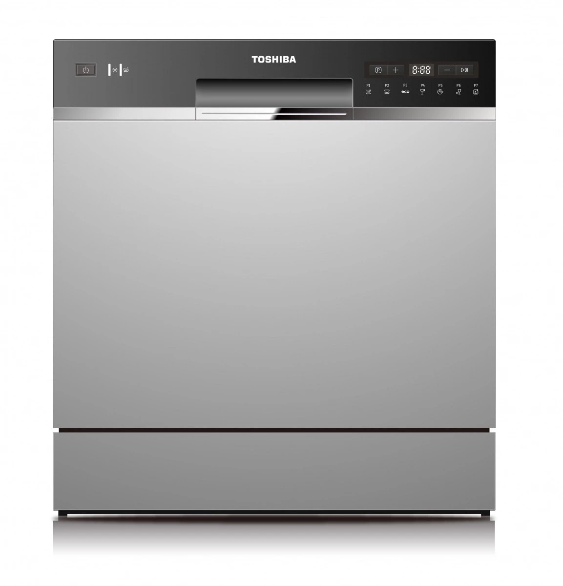 Iebūvējamā trauku mazgājamā mašīna Toshiba DW-08T2EE(S)-PL