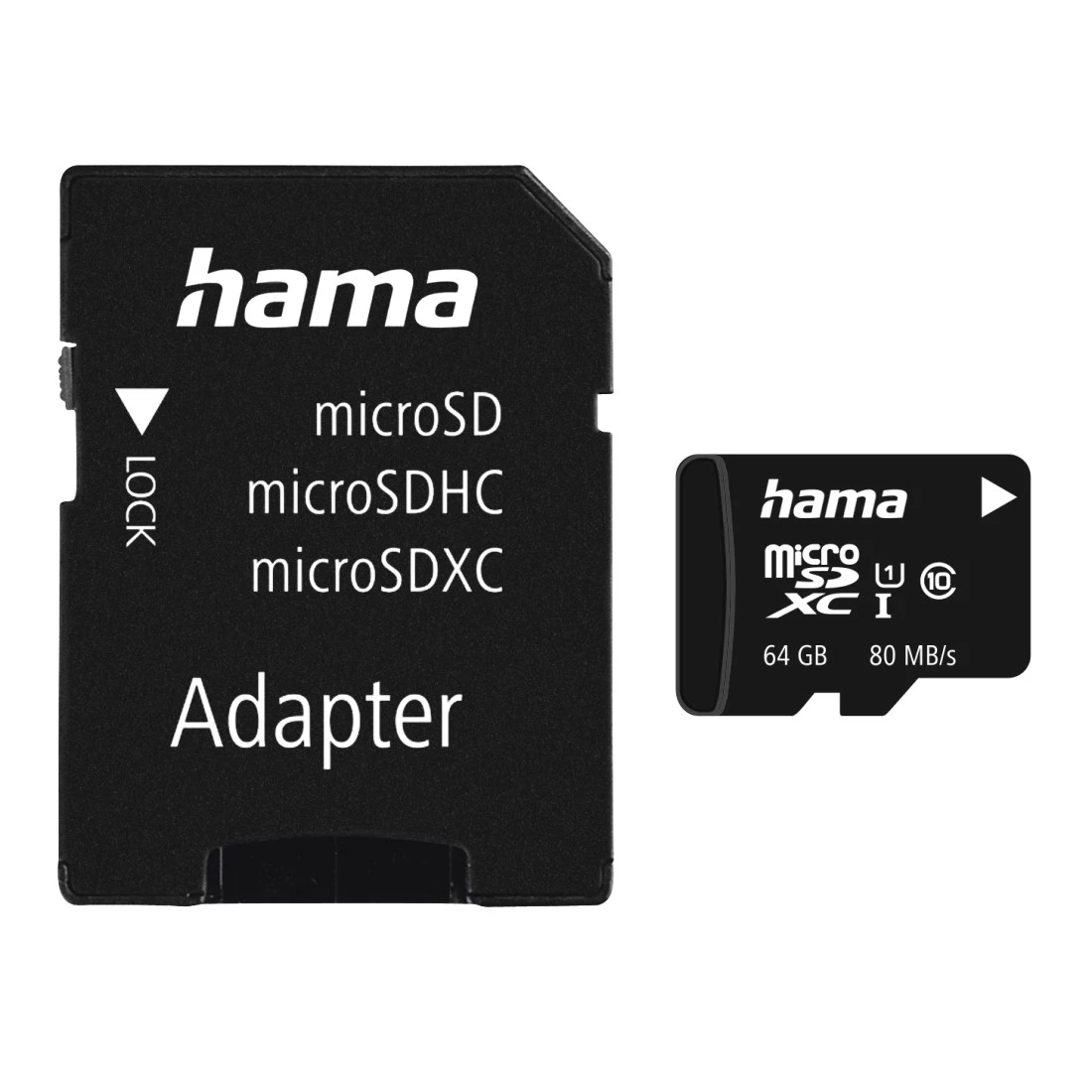 Atmiņas karte Hama 64GB UHS-I microSDXC