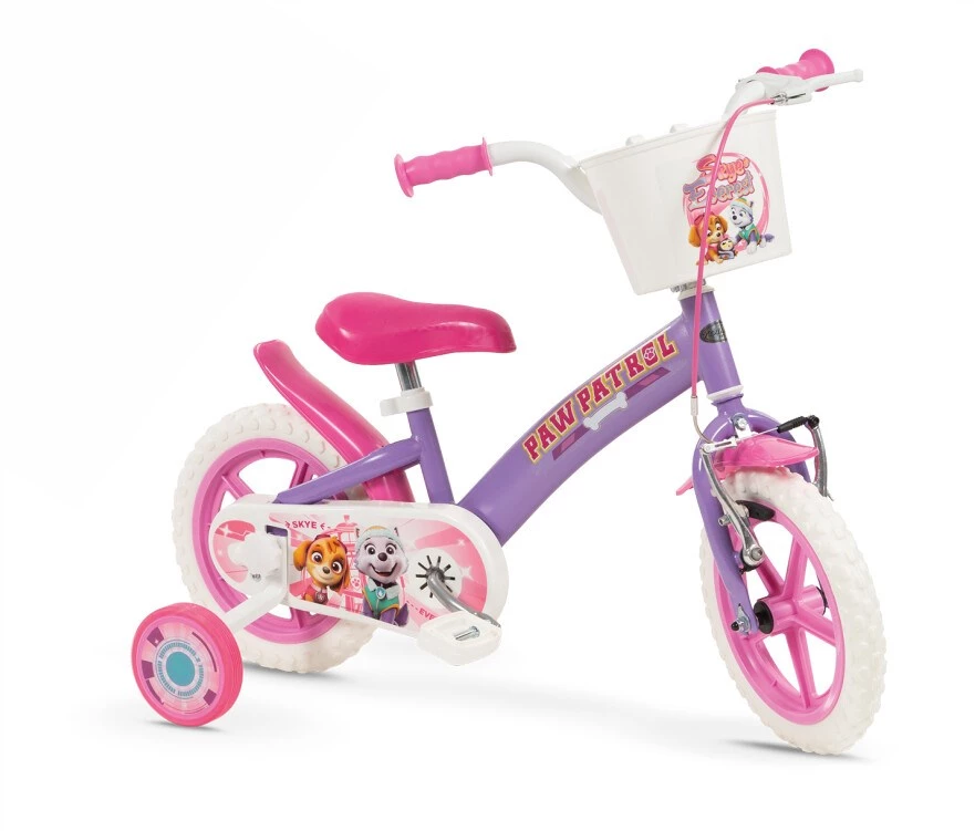 Bērnu velosipēds 12 Paw Patrol Purple