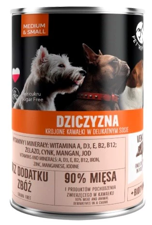 PetRepublic mitrā suņu barība 400 g