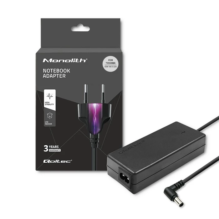 Qoltec Toshiba 65W 19V 3.42A
