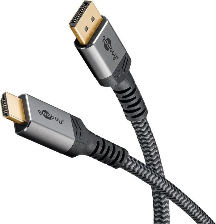 Goobay DisplayPort-to-HDMI kabelis - 8K/60 Hz