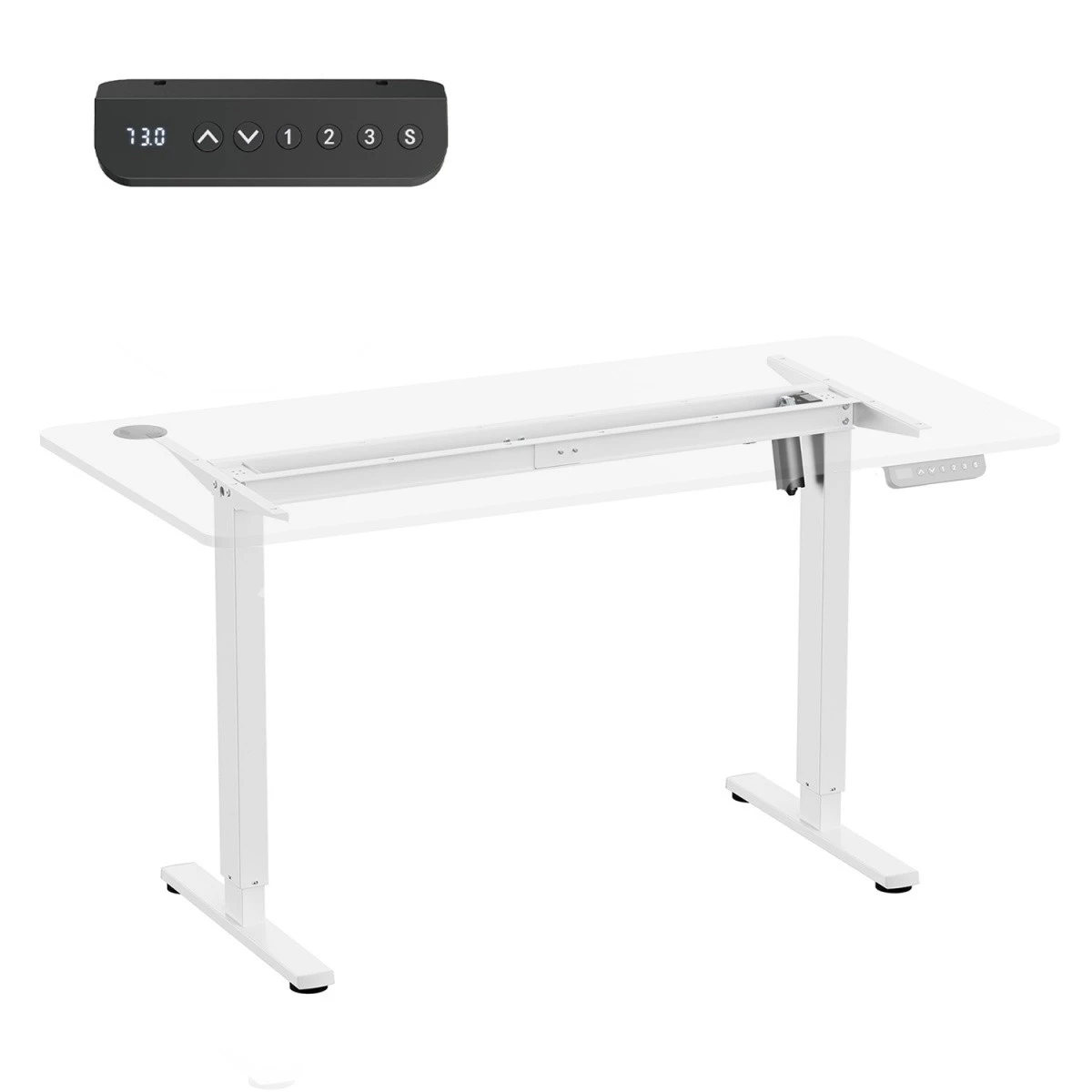 Elektriski regulējams augstuma galds ergo office