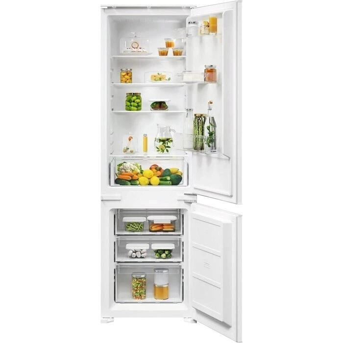 Iebūvējamais ledusskapis-salvētava Electrolux ENS3SE18S — nerūsējošais