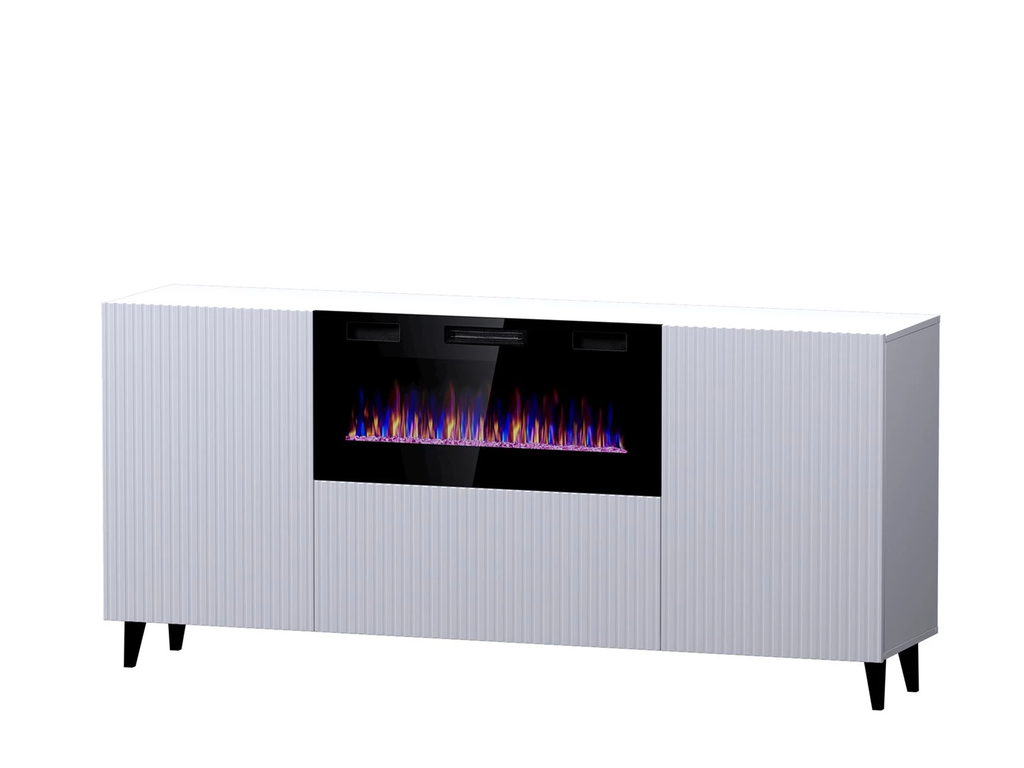 Kumode ar elektrisko kamīnu Cama Meble