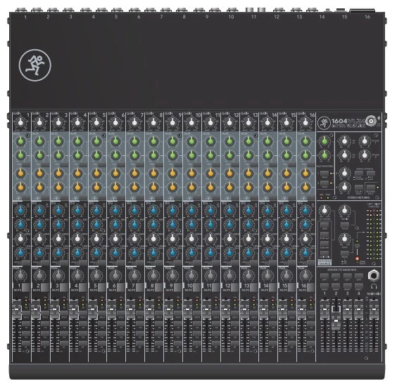 MACKIE 1604VLZ4 16 kanālu kompakts 4-busu