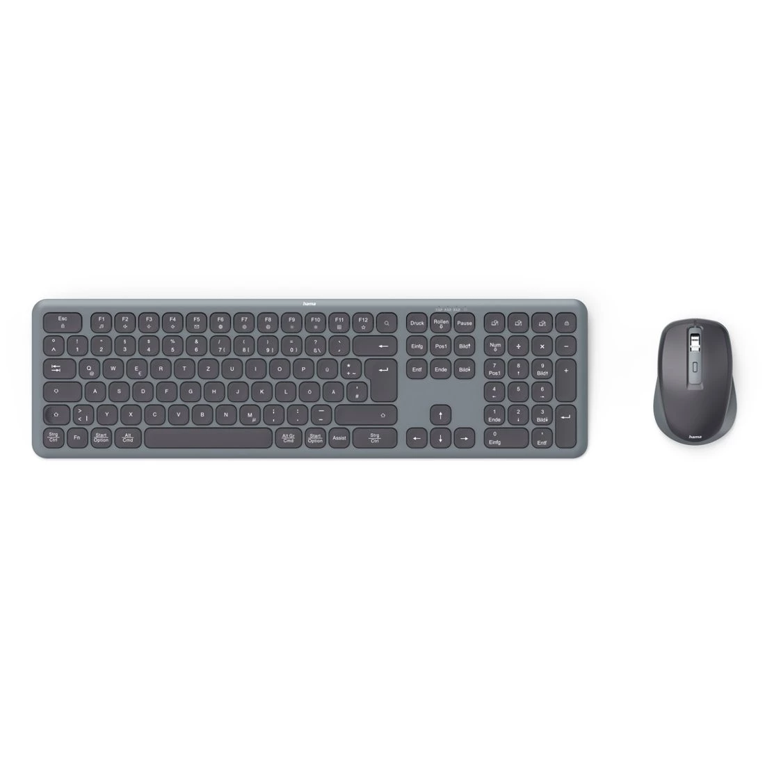 Daudz ierīču bezvadu tastatūras un peles