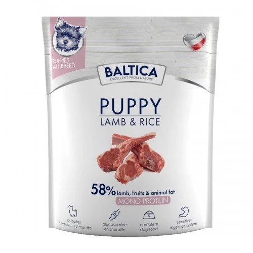 Sausā suņu barība BALTICA Hypoallergenic Puppy